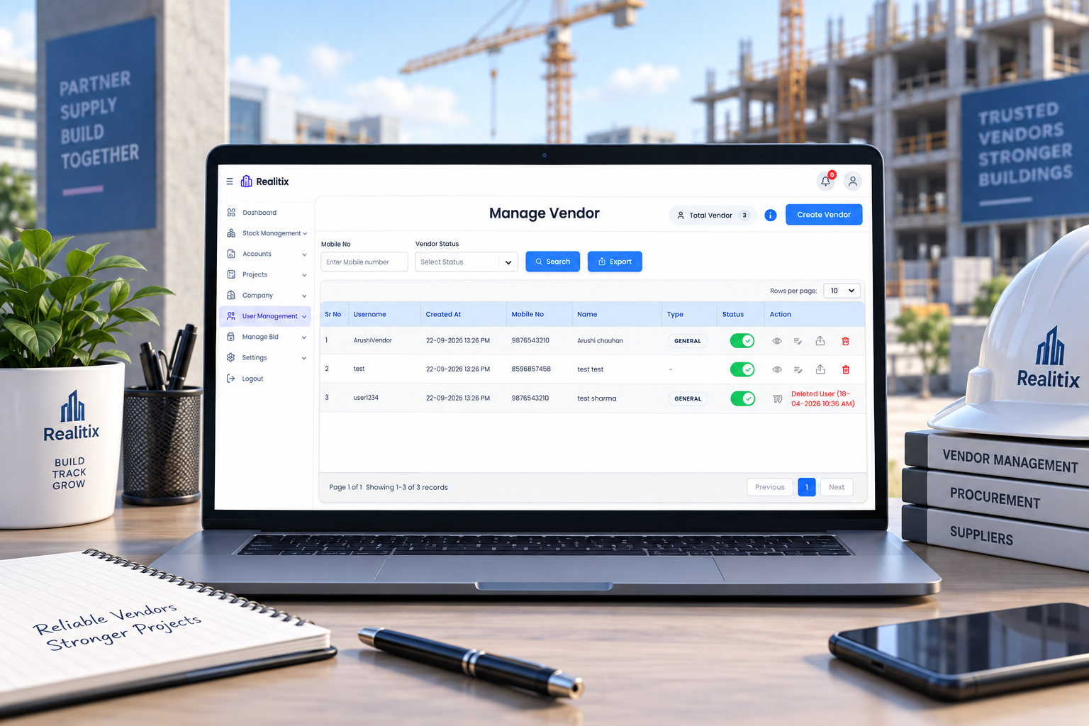 Manage Vendor: One Record for Every Supplier