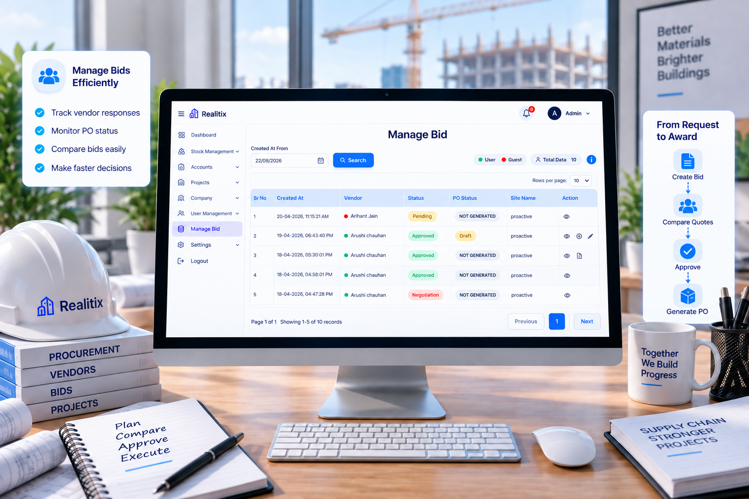 Manage Bid: Getting the Right Price Without the Chaos